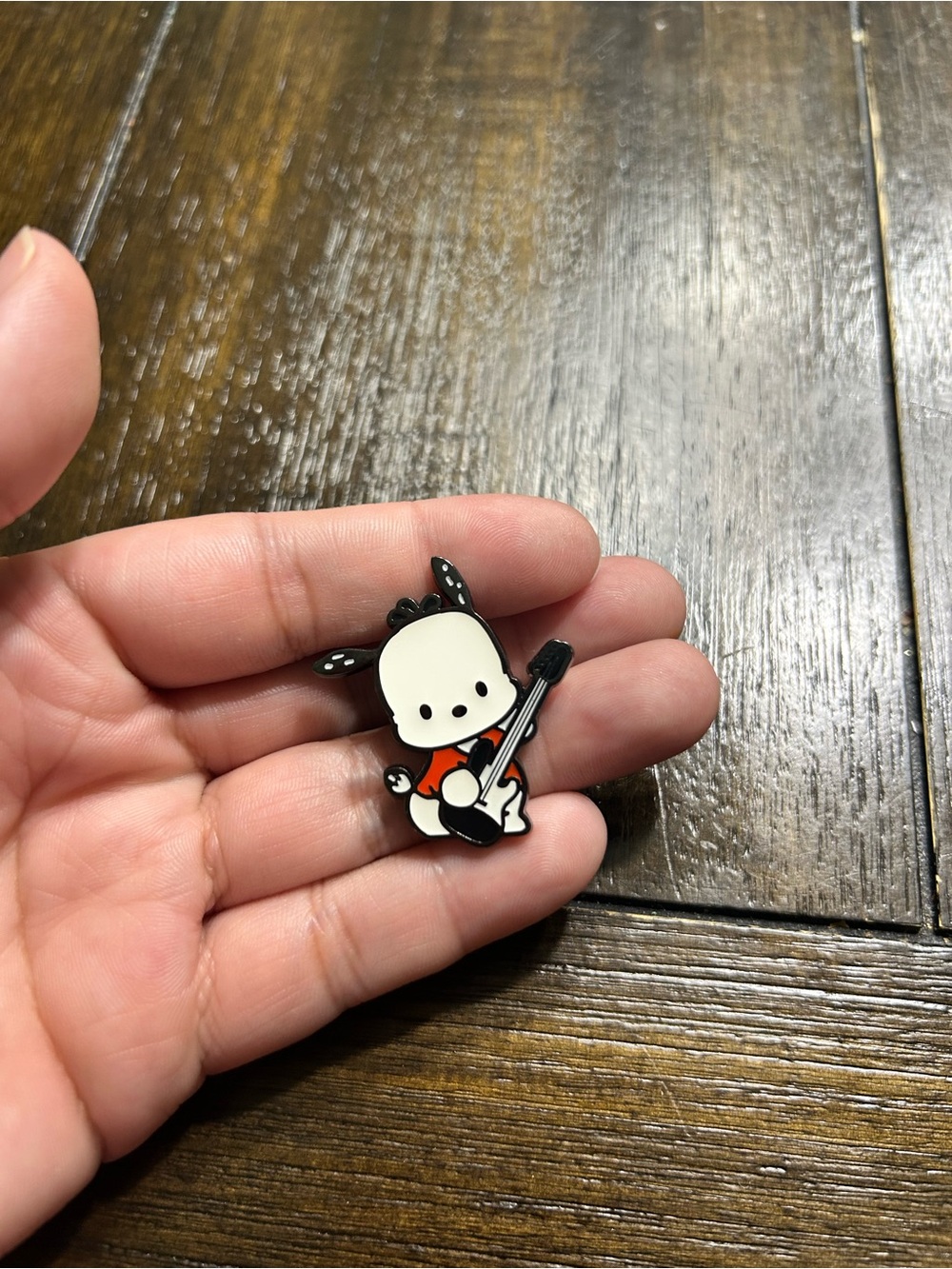 Pochacco Guitar Pin
